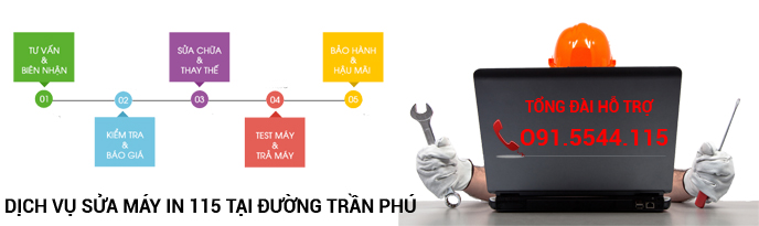 dịch vụ sửa máy in tại đường Trần Phú
