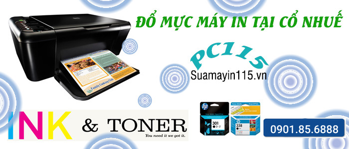 dịch vụ đổ mực máy in tại đường Cổ Nhuế