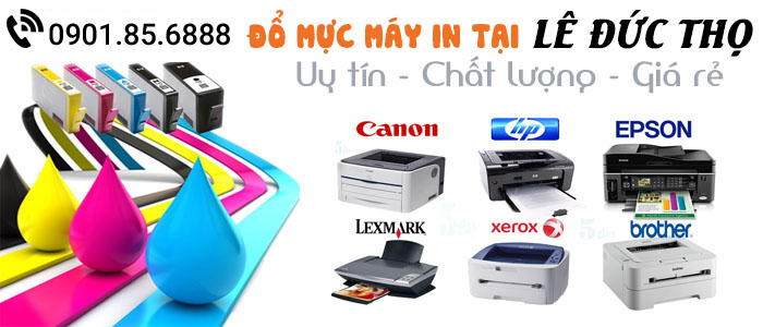 Dịch vụ đổ mực máy in tại đường Lê Đức Thọ