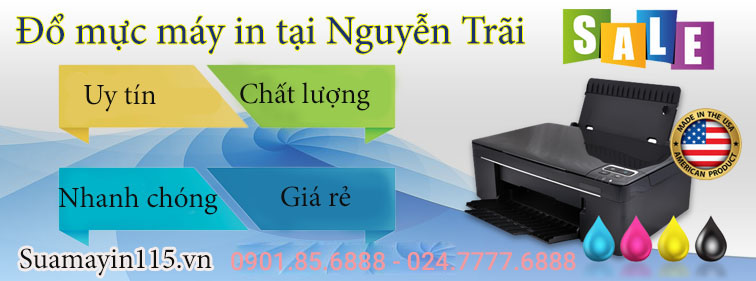 dịch vụ đổ mực máy in tại đường Nguyễn Trãi